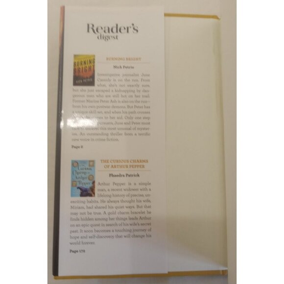 Readers Digest Condensed Books Vol 4 2017 Hardcover - Near Mint - Picture 8 of 11